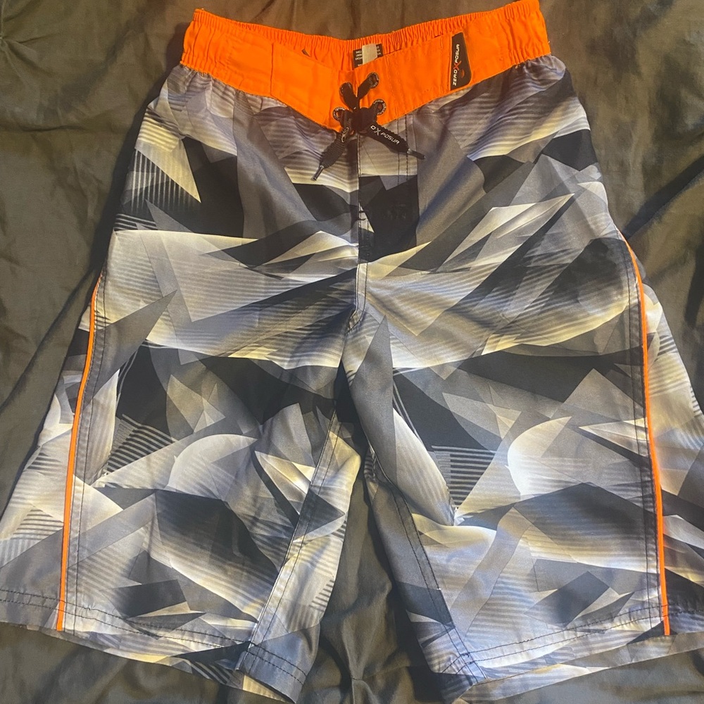 Boy’s Size (S) 8 Swim Trunks